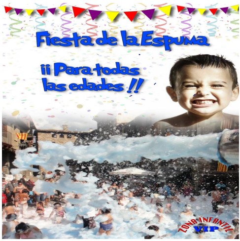 fiesta de la espuma